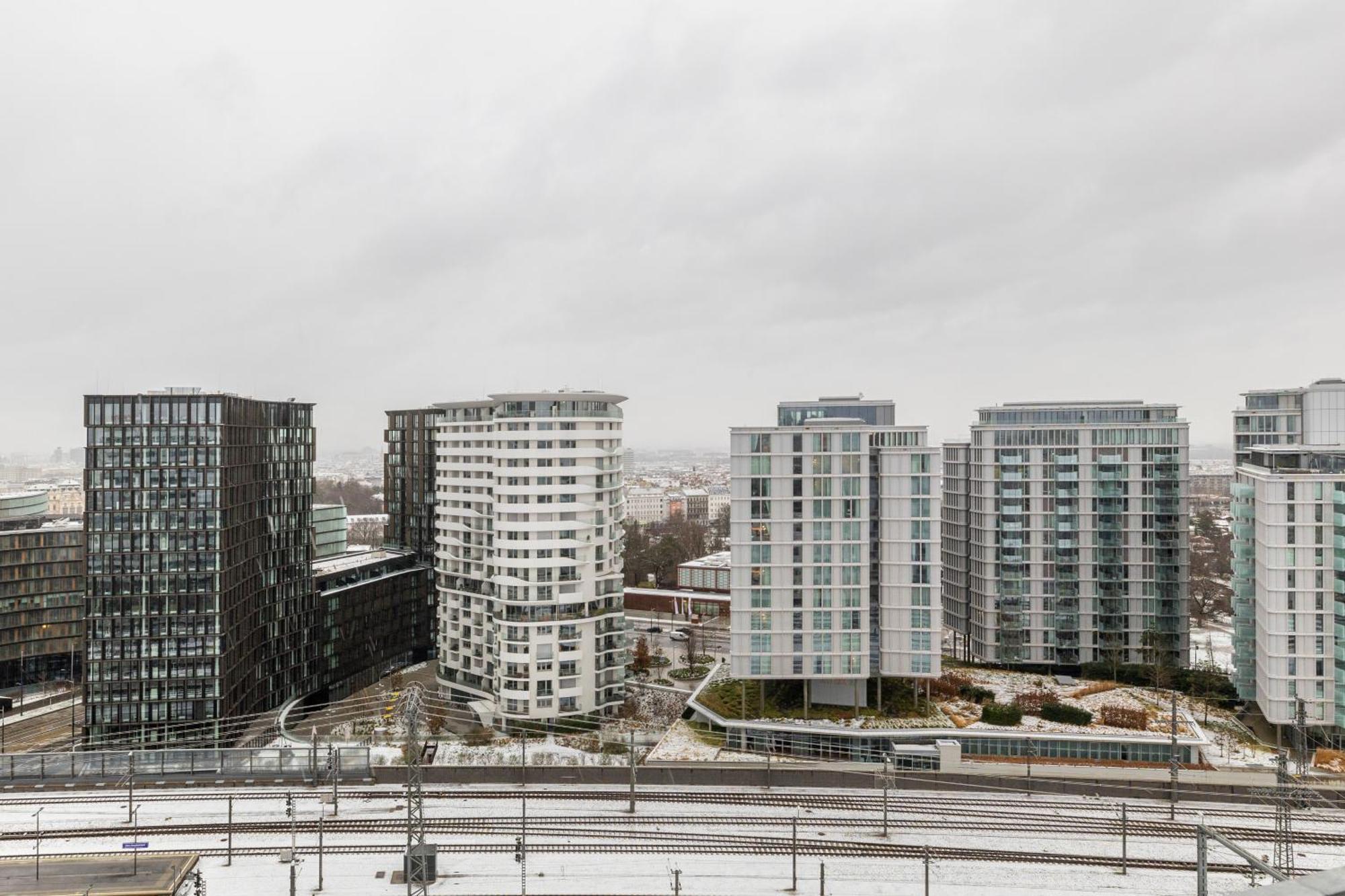 Central Station Loft - Amazing View In City Center - Jupihome Vienna Luaran gambar